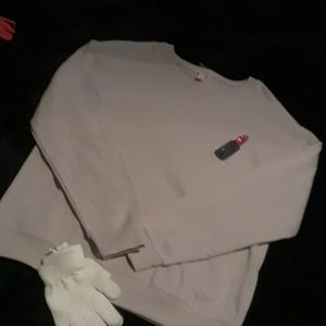 Cute LG tan sweatshirt